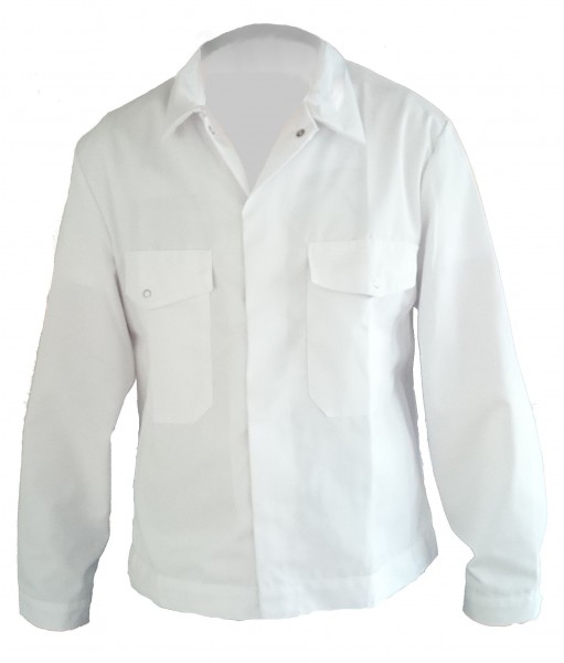 Bundjacke Arbeitsjacke Herren Weiß