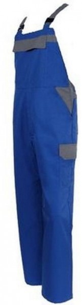 Herren Latzhose Arbeitshose royal grau