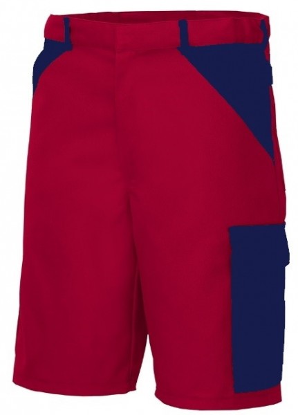 Bermuda Short Arbeitshose Berufshose Herren rot marine